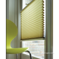 Cordless pleated window shades for child safety